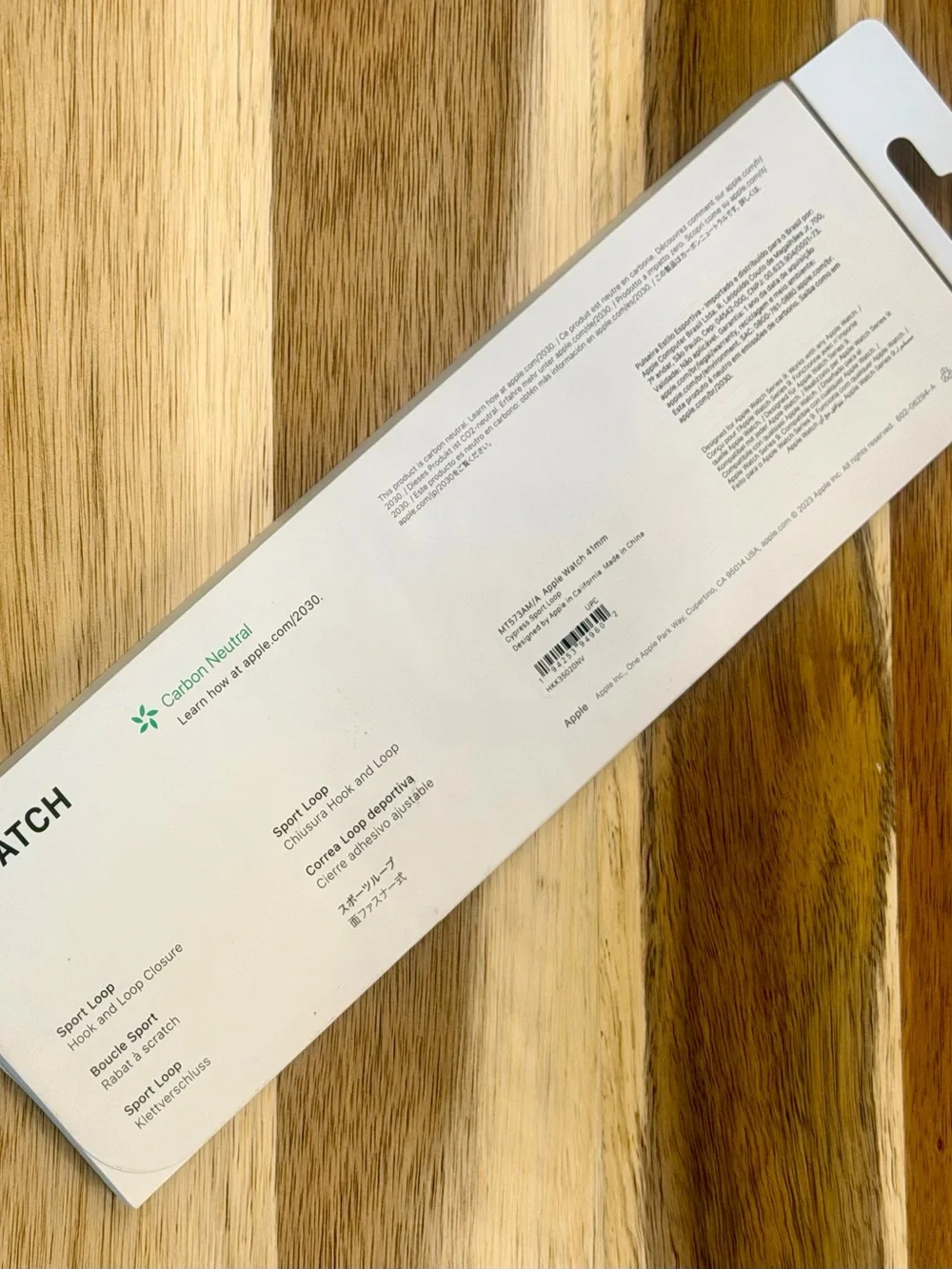 Apple Watch Band 41mm Sport Loop Cypress Green Nylon MT573AM/A Genuine Apple OEM